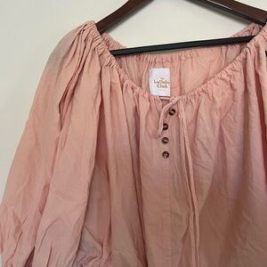 Lullaby Club S/M pink crop